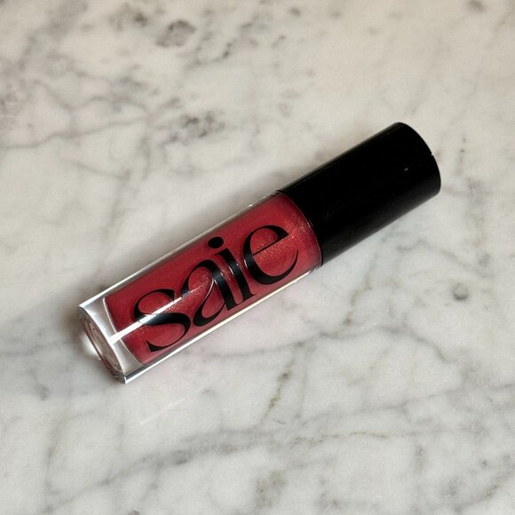Saie Glossybounce™ High-Shine Hydrating Lip Gloss Oil | Remix | NEW - Picture 3 of 5